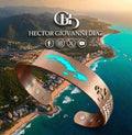 “Blue Carib” Special Edition Copper Bracelet.